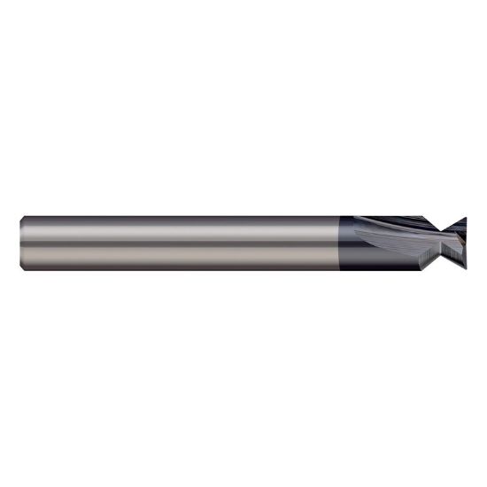 Picture of HARVEY Tool 16520-C3 5/16 D x 30 DEG Dovetail, 3 FL AlTiN Dovetail Carbide AlTiN Single End Dovetail