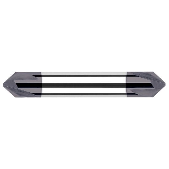 Picture of HARVEY Tool 18620-C3 1/2 DIA x 20 DEG Carbide Chamfer , DE, AlTiN Chamfer Mill Carbide AlTiN Double End Cham Mill
