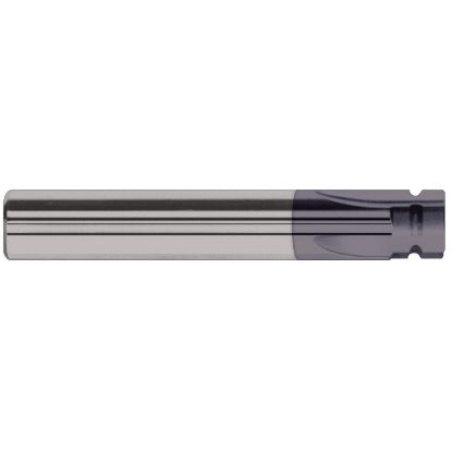 Picture of HARVEY Tool 3282M-C3 2mm R Carbide CONCAVE EM, AlTiN End Mill Carbide AlTiN Single End Concave0.0787 2.00MM