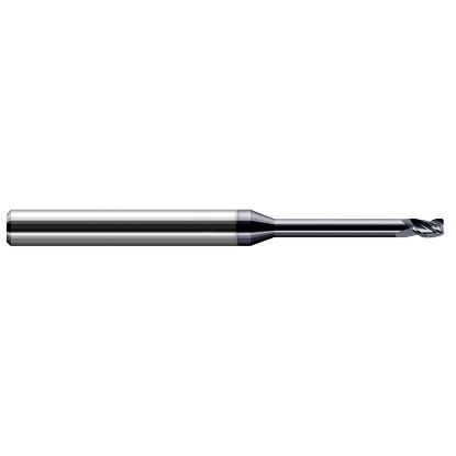 Picture of HARVEY Tool 42424-C3 .375 DIA x .030 R STB FL 8x RCH, AlTiN End Mill Standard Flute Standard Helix Carbide Single End Corner Radius 0.0300 0.76MM