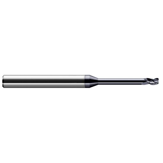 Picture of HARVEY Tool 42424-C3 .375 DIA x .030 R STB FL 8x RCH, AlTiN End Mill Standard Flute Standard Helix Carbide Single End Corner Radius 0.0300 0.76MM
