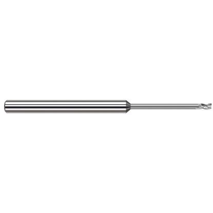 Picture of HARVEY Tool 839408 DIA 1/8 LOC 0.1870 OAL 3.00 End Mill Standard Flute Standard Helix Carbide Uncoated Single End Square Sharp