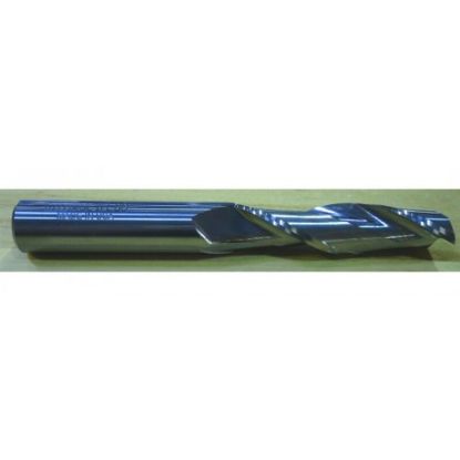 Picture of HTC 150-2750 DIA 3/4 SH 0.7500 LOC 2.2500 OAL 5.00 End Mill Standard Flute Standard Helix Carbide Uncoated Single End Square Sharp