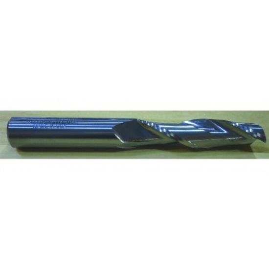 Picture of HTC 150-2750 DIA 3/4 SH 0.7500 LOC 2.2500 OAL 5.00 End Mill Standard Flute Standard Helix Carbide Uncoated Single End Square Sharp