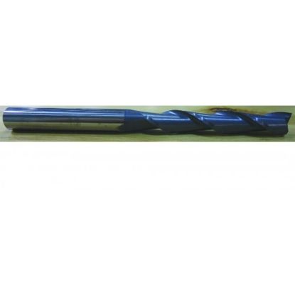Picture of HTC 180-2625 DIA 5/8 SH 0.6250 LOC 3.00 OAL 6.00 End Mill Standard Flute Standard Helix Carbide AlTiN Single End Square Sharp