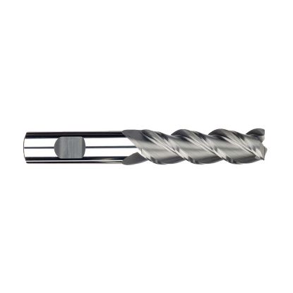 Picture of IMCO 32704 DIA 3/4 SH 0.7500 LOC 2.50 OAL 5.00 End Mill Standard Flute High Helix Carbide Uncoated Single End Square Sharp Streaker Mill