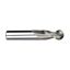Picture of IMCO 32984 DIA 5/8 SH 0.6250 LOC 1.6250 OAL 3.50 End Mill Standard Flute High Helix Carbide Uncoated Single End Ball Nose Streaker Mill