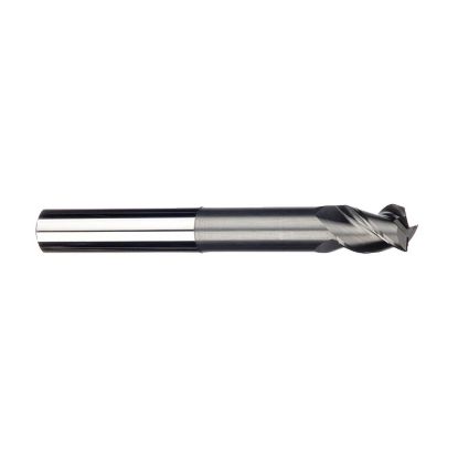 Picture of IMCO 33048 DIA 1/2 SH 0.50 LOC 0.6250 OAL 6.00 End Mill Standard Flute High Helix Carbide Uncoated Single End Square Sharp Streaker Mill