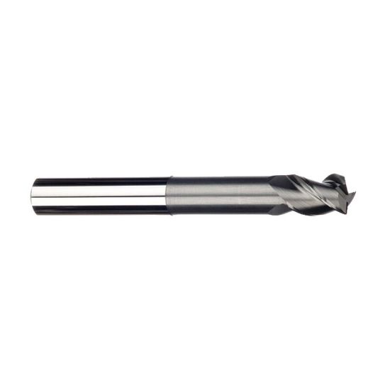 Picture of IMCO 33048 DIA 1/2 SH 0.50 LOC 0.6250 OAL 6.00 End Mill Standard Flute High Helix Carbide Uncoated Single End Square Sharp Streaker Mill