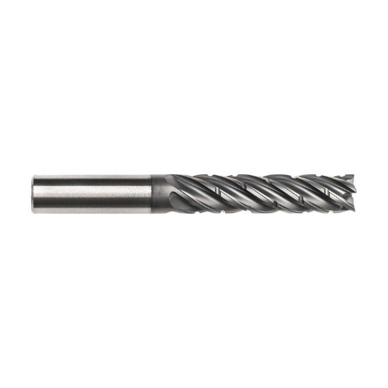 Picture of IMCO 61445 DIA 3/4 SH 0.7500 LOC 3.00 OAL 6.00 End Mill Standard Flute Standard Helix Carbide TAC Single End Corner Radius 0.0300 0.76MM Pow-R-Path Mill