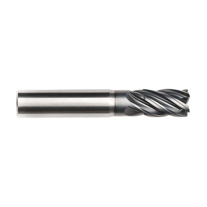 Picture of IMCO 61672 DIA 3/4 SH 0.7500 LOC 1.1250 OAL 4.00 End Mill Standard Flute Standard Helix Carbide TAC Single End Corner Radius 0.0900 2.29MM Pow-R-Path Mill