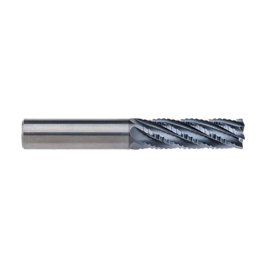 Picture of IMCO 68743 DIA 1/2 SH 0.50 LOC 1.6250 OAL 3.50 End Mill Standard Flute Standard Helix Carbide AlCrN Single End Corner Radius 0.0300 0.76MM INCONEX End Mill