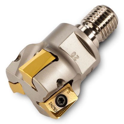 Picture of INGERSOLL 1TJ1N-12015X8R01 Milling Cutter 90.0° 1.250 Screw M16 2 Flute Coolant 0.59 Max DOC