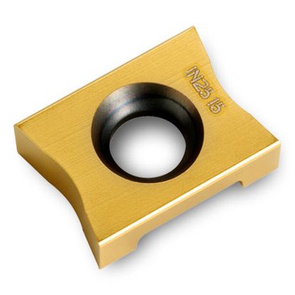 Picture of INGERSOLL IXE413-002 IN2505 Milling Insert Rectangle 0.031 TiAIN + TiN ThinMax Insert