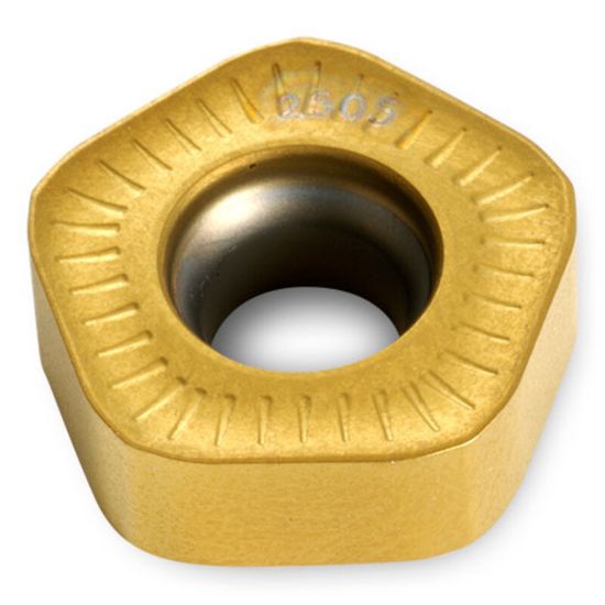 Picture of INGERSOLL PNCT0804ZNN-HR IN4030 Milling Insert Pentagon 0.180 TiAIN + AlCrO Deka