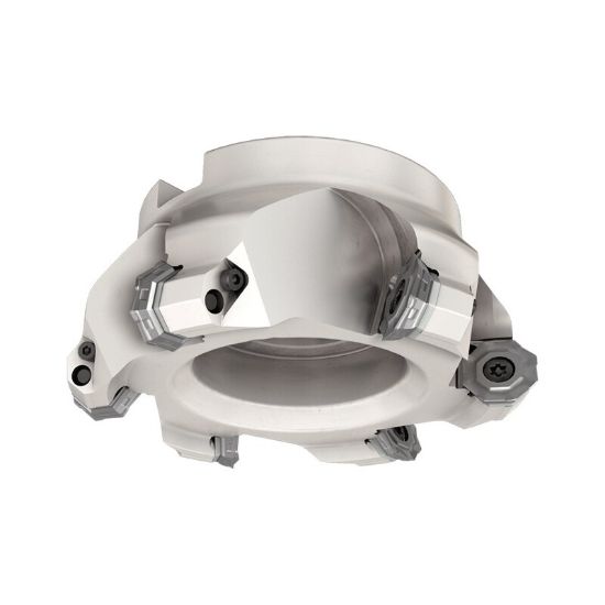 Picture of ISCAR HOF D4.00-6-1.50-R07 Milling Cutter 42.0° 4.000 Diameter Face Mill 1.500 2.020 OAL 6 Flute