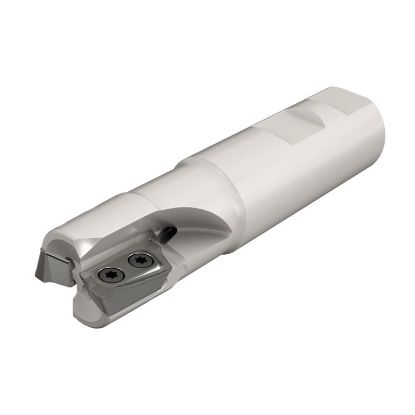 Picture of ISCAR HP E90AT-D1.25-2-W1.25-19 Milling Cutter 90.0° 1.250 Diameter Weldon 1.250 4.000 OAL 2 Flute