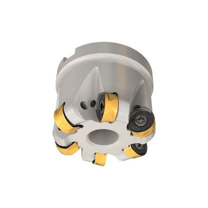 Picture of ISCAR H400 FR D1.50-06-0.50-10 Milling Cutter Button Cutter 1.500 Diameter Face Mill 0.500 1.400 OAL 6 Flute