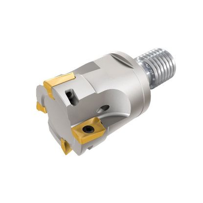 Picture of ISCAR HM90 E90A-D1.00-4-M12 Milling Cutter 90.0° 1.000 Diameter Screw On M12 2.240 OAL 4 Flute