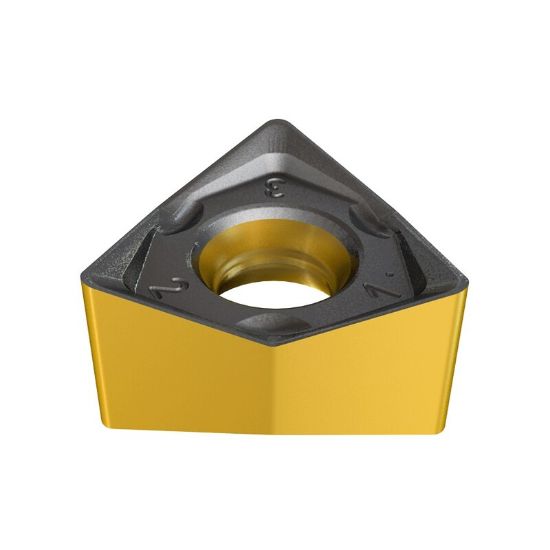 Picture of ISCAR H690WNMU070516PNN-MM IC808 Milling Insert Trigon 0.063 Corner Radius TiAlN + AlTiN + TiN