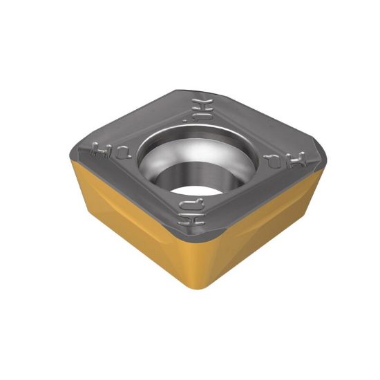 Picture of ISCAR SPMT100404R-HQ-M IC810 Milling Insert Square 0.016 Corner Radius AlTiCrN + TiN
