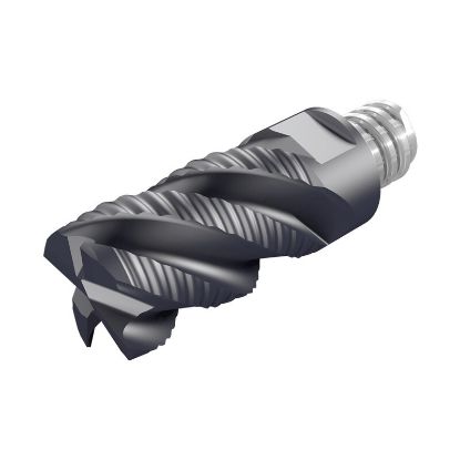 Picture of ISCAR MM ERS375B56-4T06 IC908 DIA 3/8 SH T06 LOC 0.5630 OAL 0.8660Screw On Head Carbide TiAlN Single End 45.0° Chamfer MULTI-MASTER