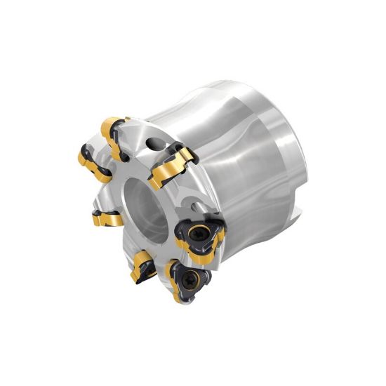 Picture of ISCAR TR6 FR D2.00-07-0.75-10 Milling Cutter 45.0°, 90.0° 2.000 Diameter Face Mill 0.750 1.505 OAL 7 Flute