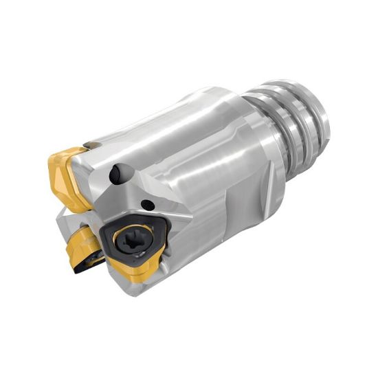 Picture of ISCAR FFT3 EFMD10/.39-2MMT06-03 Milling Cutter 0.394 Diameter Screw On T06 0.642 OAL 2 Flute