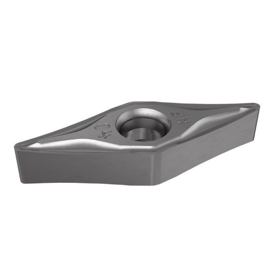 Picture of ISCAR VNMG2.5 0 NF IC9250 Turning Insert 35.0° Carbide TiCN + Al2O3 + TiN 0.008 Corner Radius