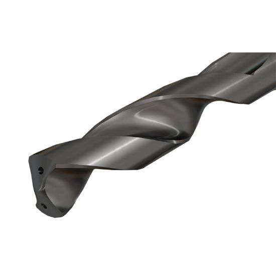 Picture of ISCAR SCD 0332-172-0375ACP3 IC908 0.332" Solid Carbide Drill s with Coolant Holes, Drill ing Depth 3xD