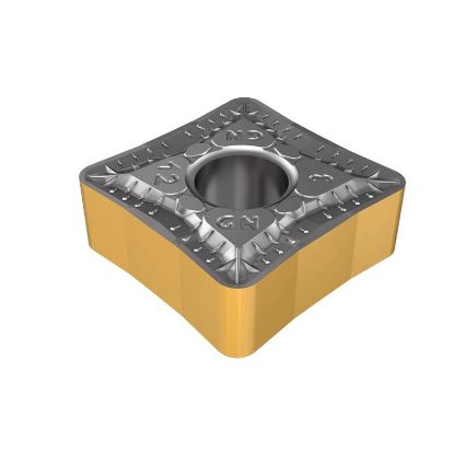 Picture of ISCAR QNMG433-GN IC428 Turning Insert Square Carbide TIC + Al2O3 0.047 Corner Radius