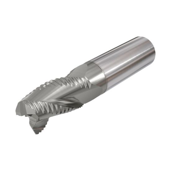 Picture of ISCAR ERCI-E-3 250-500-C250 -30 IC300 DIA 1/4 SH 0.2500 LOC 0.50 OAL 2.50 End Mill Carbide TiCN Single End 45.0° Chamfer Solid-SHRED