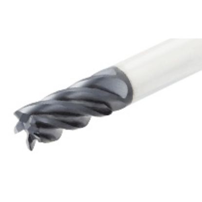 Picture of ISCAR ECI-H5R 625-1.56W031CF 90 IC900 DIA 5/8 SH 0.6250 LOC 1.5600 OAL 4.00 End Mill Standard Flute Standard Helix Carbide AlTiN Single End Corner Radius 0.0310 0.79MM CHATTERFREE