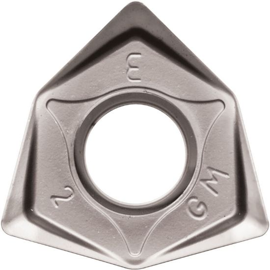 Picture of KYOCERA WNMU080608ENGMTM620M Milling Insert Trigon 0.031 Corner Radius TiCN