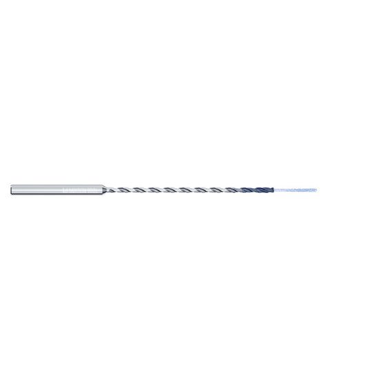 Picture of MIKRON 2.CD.300580.XL Deep Hole Coolant Thru 140° 0.228 Diameter Cylindrical 0.236 9.170 OAL 2 Flute 30.0XD