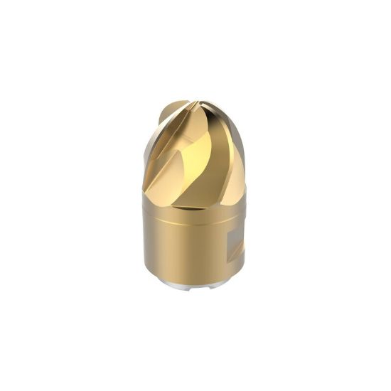 Picture of SECO MP16-0.625-.39-B90Z4-E04 F40M Milling End Mill,Replacable Head Ball Nose Carbide TiAIN + TiN