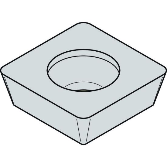 Picture of WIDIA/KENNAMETAL SPMW432 Milling Insert Square 0.031 Corner Radius