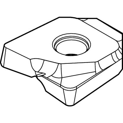 Picture of WIDIA/KENNAMETAL M270TF12R2 Milling Back Draft Milling Cutter TiAlN