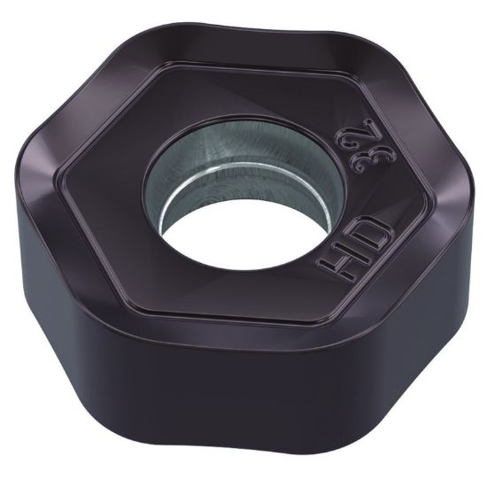 Picture of WIDIA/KENNAMETAL HNPJ070432ANSNHD TN6520 Milling Insert Hexagon TiAlN 0.126 Corner Radius