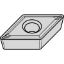 Picture of WIDIA/KENNAMETAL DCMT32.511P TN10P Insert 55.0° TiN + TiCN + Al2O3 0.016 Corner Radius