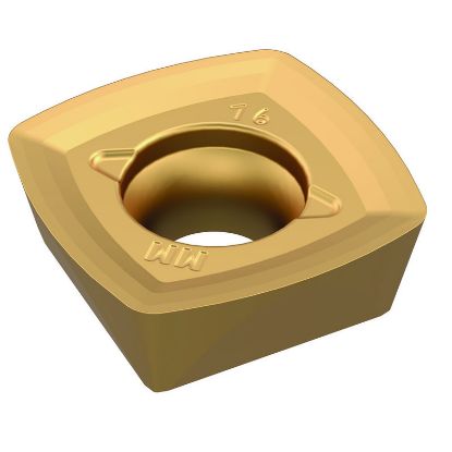 Picture of WIDIA/KENNAMETAL XEPT 160516ERMM WS40Powder Metal Milling Insert Square AlTiN + TiN 0.063 Corner Radius