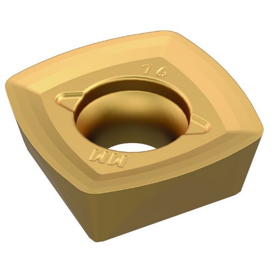 Picture of WIDIA/KENNAMETAL XEPT 160516ERMM WS40Powder Metal Milling Insert Square AlTiN + TiN 0.063 Corner Radius