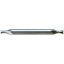 Picture of YG-1 49260CN DIA 3/32 SH 0.1875 LOC 0.1406 OAL 2.00 End Mill Standard Flute Standard Helix Cobalt TiN Double End Square Sharp General Purpose