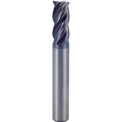Picture of YG-1 GMF52200 DIA 20MM SH 0.7874 LOC 1.0236 OAL 3.6220 End Mill Standard Flute Variable Helix Carbide TiAlN Single End Square Sharp V7 Plus