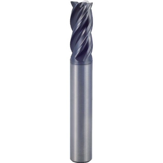 Picture of YG-1 GMF52200 DIA 20MM SH 0.7874 LOC 1.0236 OAL 3.6220 End Mill Standard Flute Variable Helix Carbide TiAlN Single End Square Sharp V7 Plus