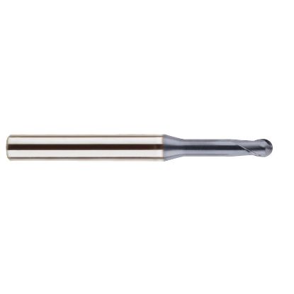 Picture of YG-1 SEM84612032110 DIA 12MM SH 0.4724 LOC 0.8661 OAL 4.3307 End Mill Standard Helix Standard Helix Carbide TiAlN Single End Ball Nose 4G Mill