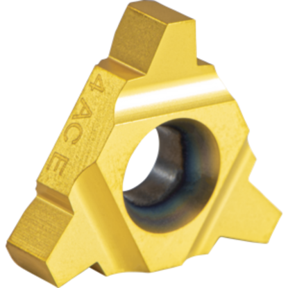 Picture of CARMEX 22UERL4ACMEMXC Threading Insert 4.00TPI ACME External Neutral TiCN + TiN ISO 22