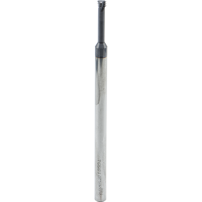 Picture of CARMEX MTS06047C20 1.0 ISO-L Thread Mill M6 x 1.00MM 0.18 Dia 0.79 Neck 0.23 Shank Internal 3 Flute 3xD1 AlTiN