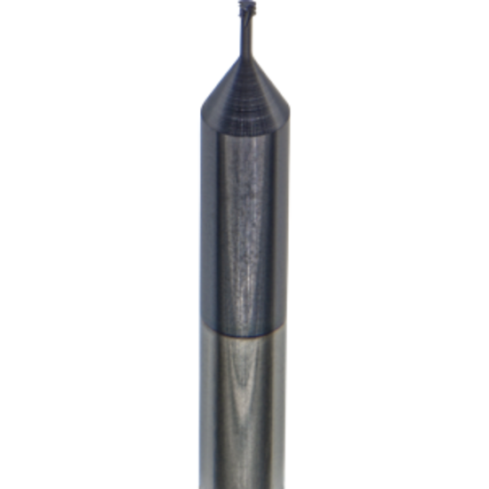 Picture of CARMEX MTS0250C15 72 UN Thread Mill 72.00TPI 0.05 Dia 0.15 Neck 0.25 Shank Internal 3 Flute 2xD1 AlTiN