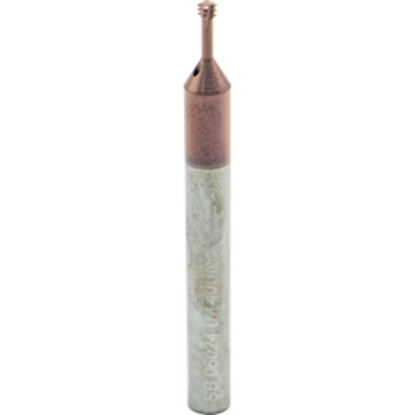 Picture of CARMEX MTSB 06024 D7 40 UN Thread Mill 40.00TPI 0.09 Dia 0.28 Neck 0.23 Shank Internal 4 Flute 2xD1 AlTiN